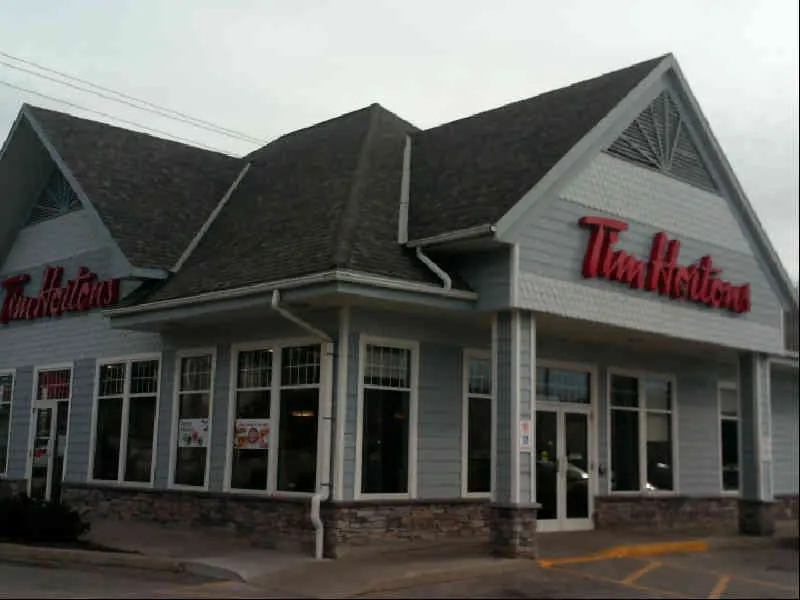 Tim Hortons at 1 St Andrew Street, Port Dover