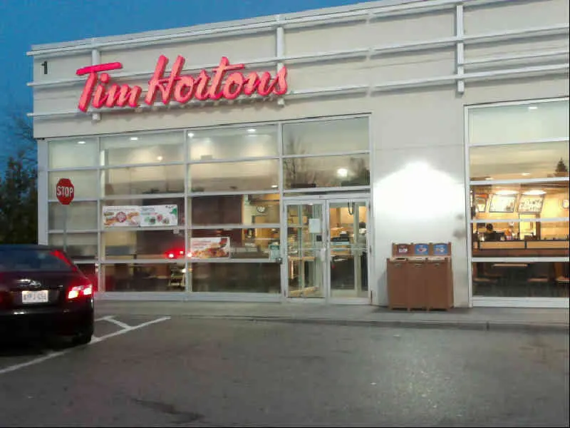 Tim Hortons at 1 William Kitchen Road KENNEDY COMMONS MALL, Scarborough