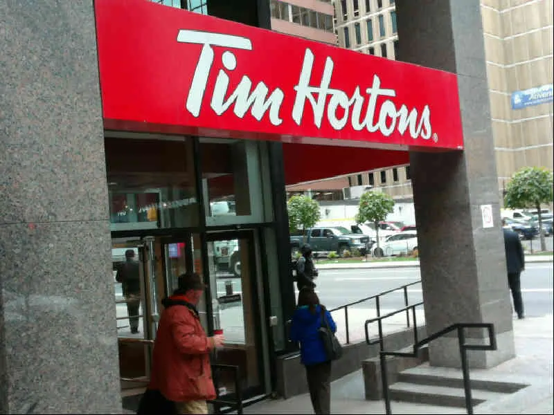 Tim Hortons at 100 Metcalfe Street, Ottawa