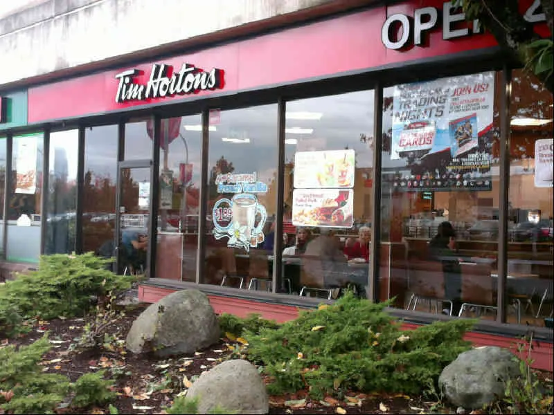 Tim Hortons at 10320 152 Street, Surrey