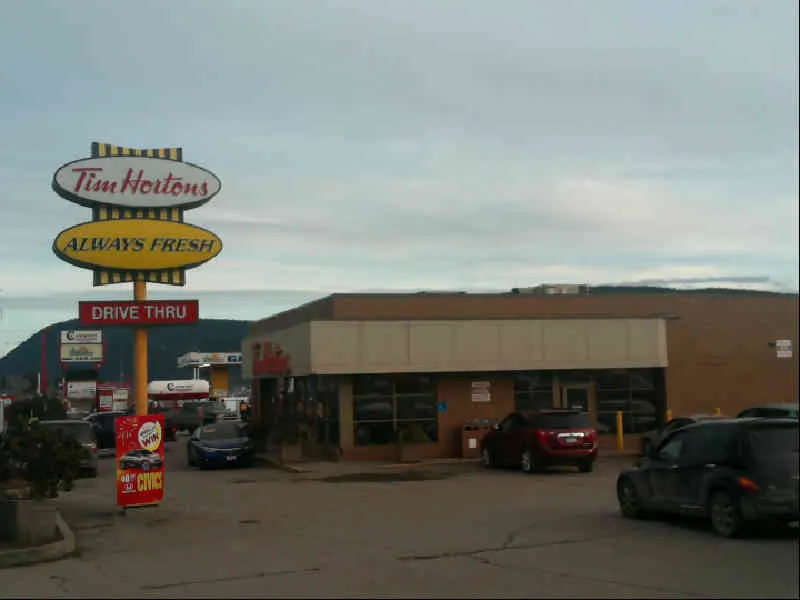 Tim Hortons at 1059 Highway # 97 South, Williams Lake