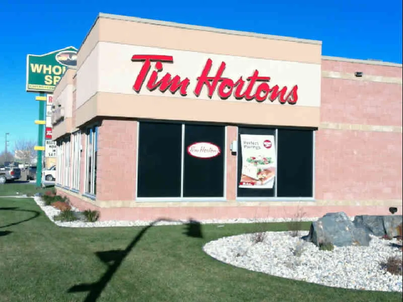 Tim Hortons at 1221 St James Street, Winnipeg
