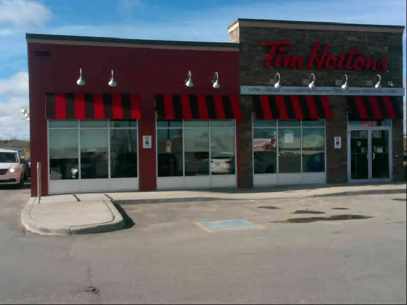 Tim Hortons at 12332 Woodbine Avenue P.O.Box 211, Gormley