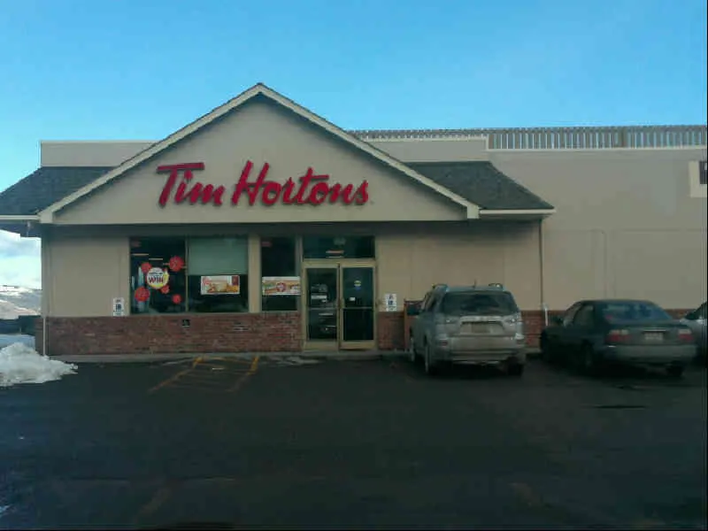 Tim Hortons at 1285 Rogers Way, Kamloops