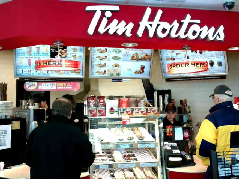 Tim Hortons at 1447 Lakeshore Road, Burlington