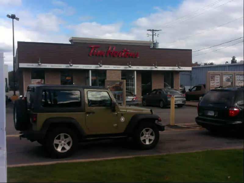 Tim Hortons at 170 Bristol Avenue, Liverpool