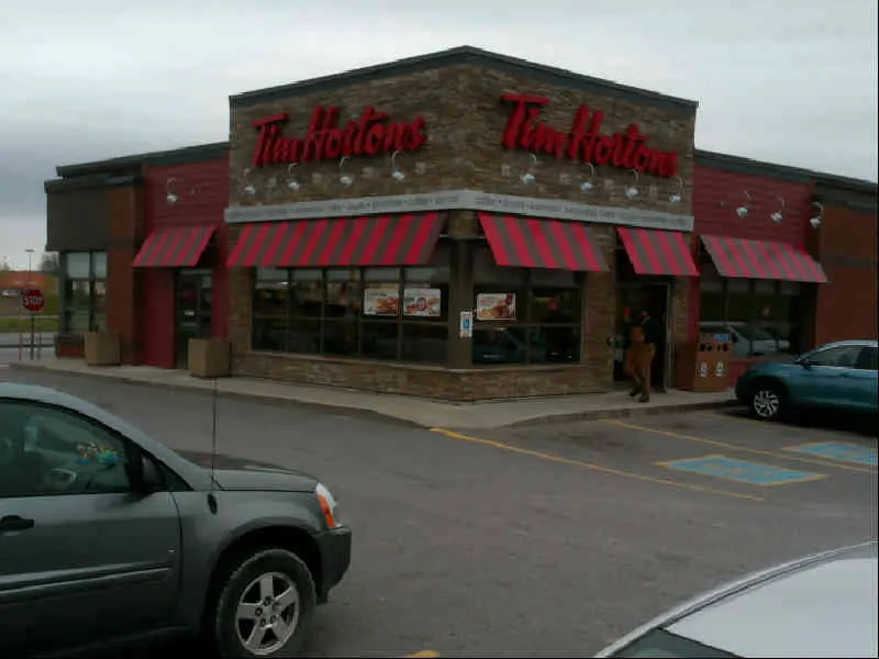 Tim Hortons at 17518 Old Highway # 2, Trenton