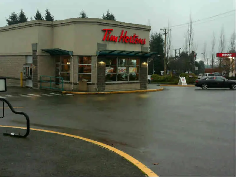 Tim Hortons at 1980 Island Highway North, Nanaimo