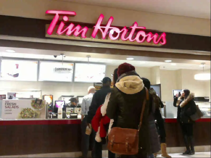 Tim Hortons at 200 Wellington St. W. METRO CENTRE, Toronto