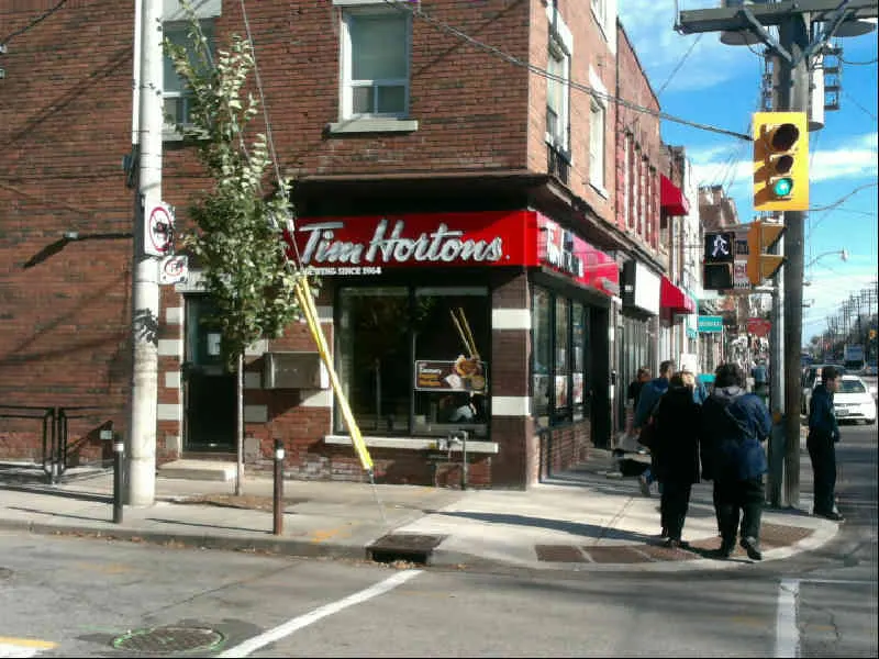 Tim Hortons at 2002 Queen Street East, Toronto
