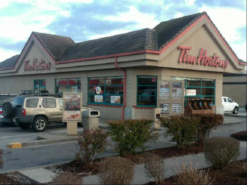 Tim Hortons at 20020 Willowbrook Drive, Langley