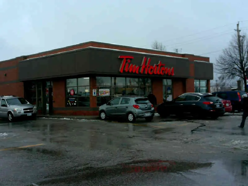 Tim Hortons at 3 Sarjeant Dr (49 High Street), Barrie