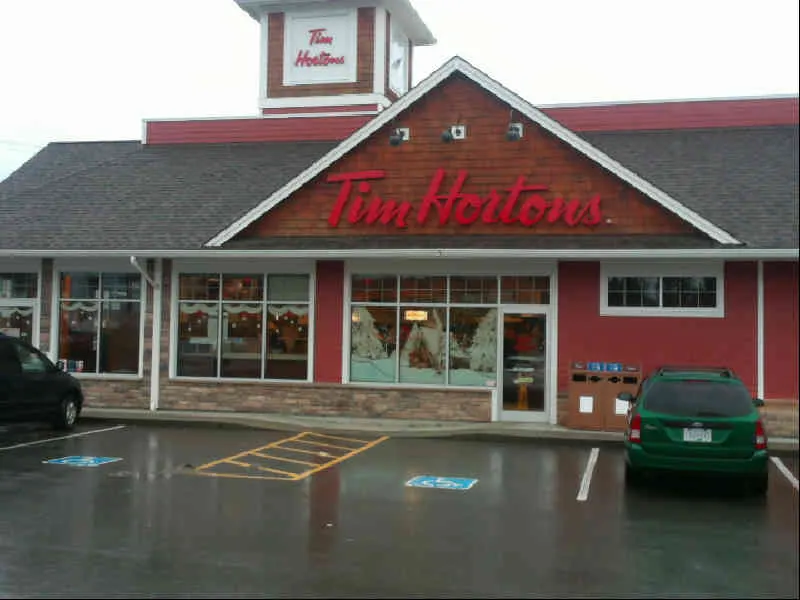 Tim Hortons at 37 North Shore Road, Lake Cowichan