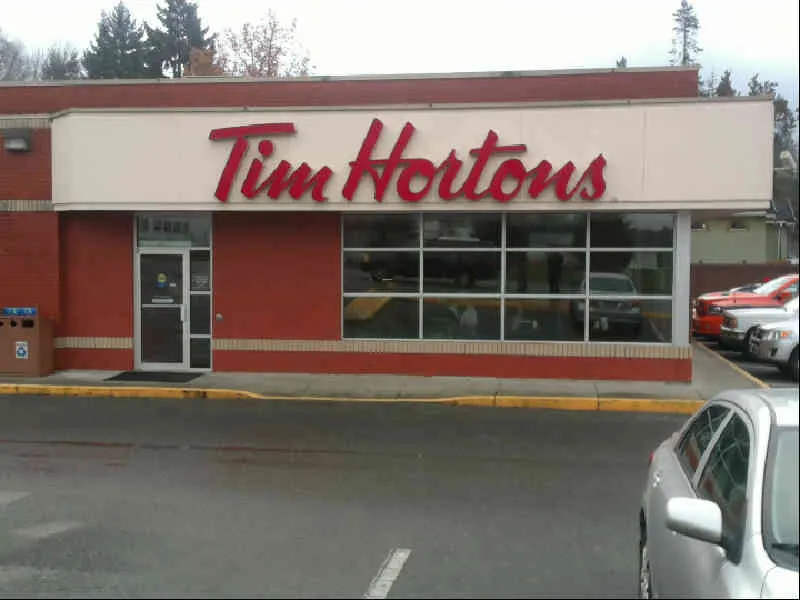 Tim Hortons at 4550 Johnston Road, Port Alberni