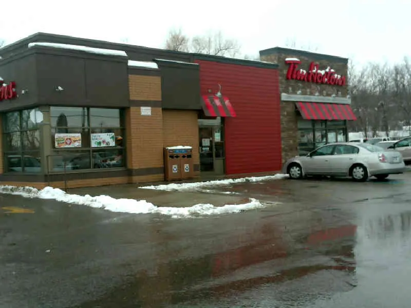 Tim Hortons at 46 Broadway, Orangeville