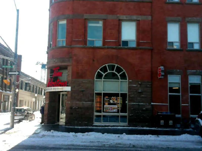 Tim Hortons at 53 Dalhousie Street EXPOSITOR PLACE BUILDING, Brantford