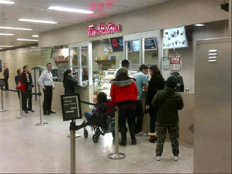 Tim Hortons at 5695 Yonge Street TTC FINCH STATION (outside turnstile), North York