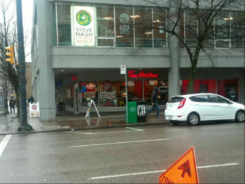 Tim Hortons at 756 Davie Street, Vancouver