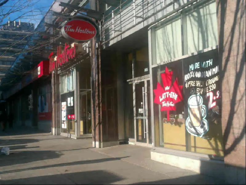 Tim Hortons at 865 West Broadway, Vancouver