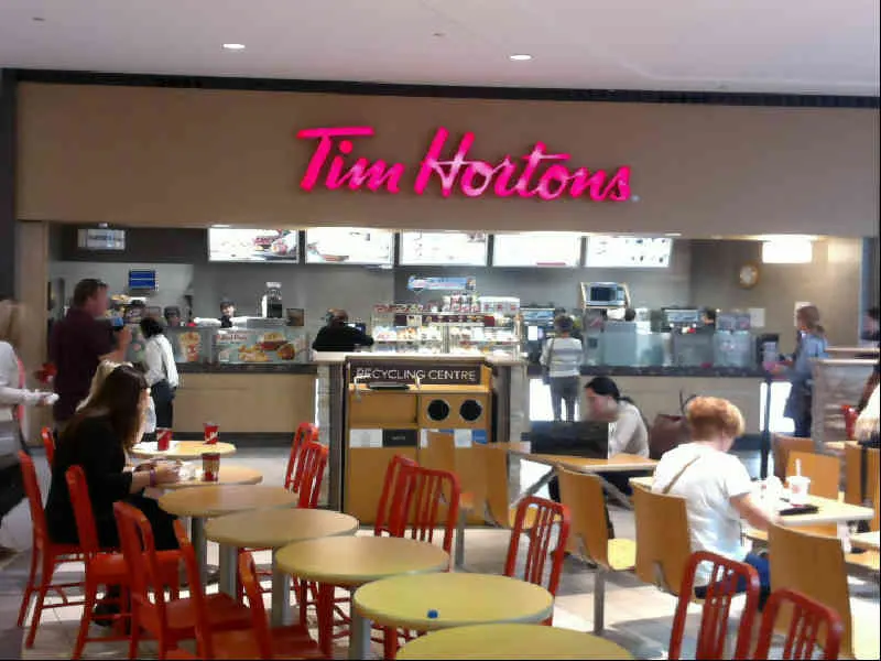 Tim Hortons at 999 Upper Wentworth LIMERIDGE MALL, Hamilton