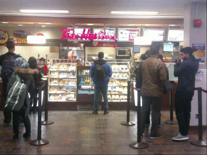Tim Hortons at University of Toronto - Mississauga Campus - Davis Building Meeting Place SOUTH BUILDING, Mississauga