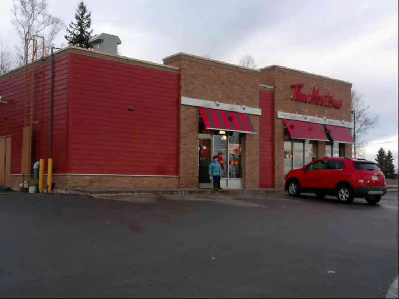Tim Hortons at Wellington St & 5Th Avenue, Sioux Lookout