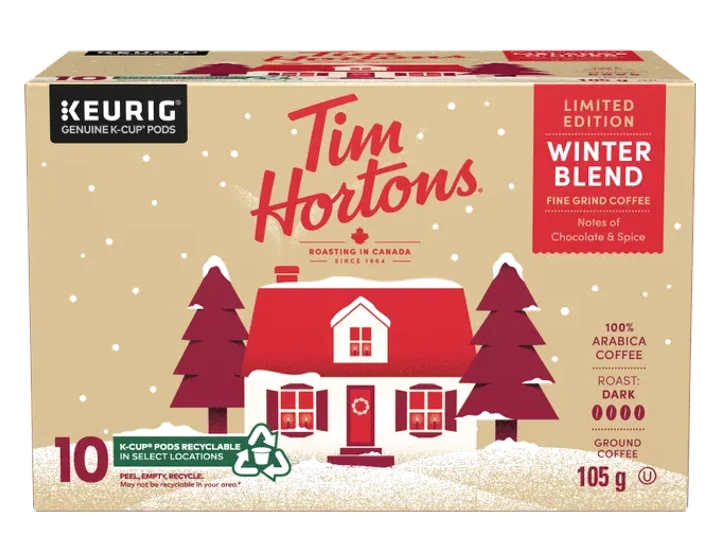 10ct Winter Blend Keurig K-Cups