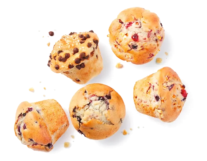 6 Assorted Muffins