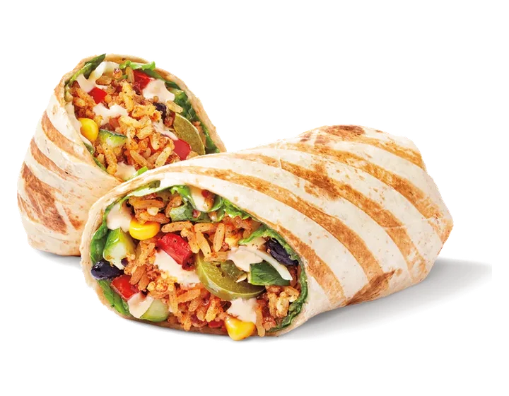 Habanero Veggie Loaded Wrap with Cheese