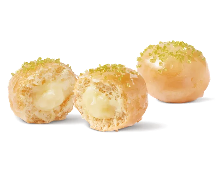 Lime Cheesecake Filled Timbit