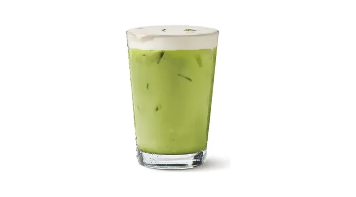 Iced Mango Matcha Latte