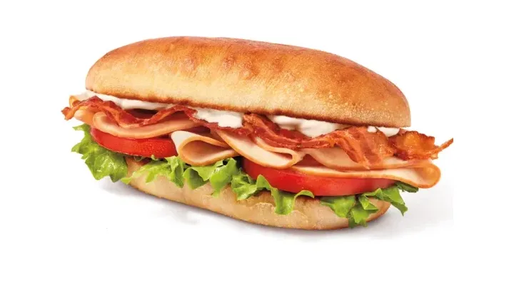 Turkey Bacon Club Artisan Sandwich