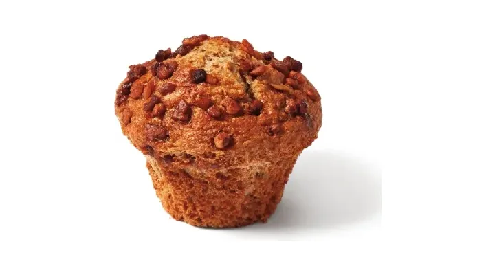 Whole Grain Pecan Banana Bread Muffin